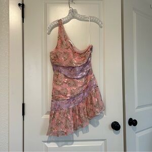 Love shack fancy asymmetrical multi color